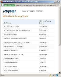 Malaysia swift codes has been assisting you in finding the reliable bank and branch where capital is sent to via bank wire transfer. Malaysia Paypal Users Can Now Add Local Bank Accounts Ady S Blog
