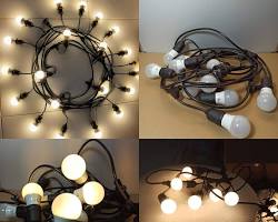 Dây đui đèn ngoài trời 10m 20 đui