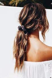 Vsco Sunshine N Honey Scrunchie Hairstyles Long Hair Styles Hair Inspiration