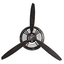 metal vintage airplane propeller wall