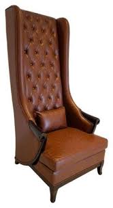 Mendosa Brown Leather High Wingback Chair Striking Sensible And Uberversatile These Winged Wonders Can Be Used In So Many W Wing Chair Wingback Chair Chair