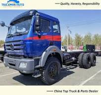Heavy Duty BEIBEN 6x6 Cargo Truck For Dr Congo