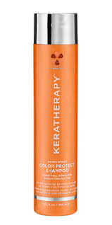 Шампунь дающий блеск волосам и тонирующий седые baco color shampoo kaaral 1000 мл. Keratin Infused Color Protect Shampoo Keratherapy