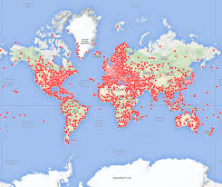 Navigraph Charts Cloud Map Coverage