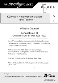Check spelling or type a new query. Kollektion Naturwissenschaften Und Technik Wilhelm Ostwald