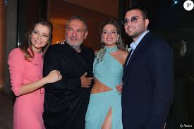 Explore the elie saab world: Elie Saab Et Son Epouse Claudine Assistent Au Mariage D Elie Saab Jr Le Fils Du Couturier Elie Saab Et Christina Mourad A Faqra Le 19 Juillet 2019 Purepeople