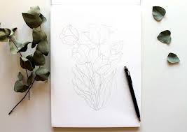 Artecarlacolombo acquerelli e matite colorate studi vari per disegni fiori a matita colorati. Dipingere Dei Tulipani Con I Pastelli Ad Olio Momarte