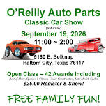 O’Reilly Auto Parts Classic Car Show