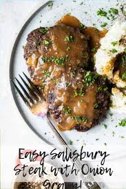 Salisbury Steak Recipe Foodness Gracious Recipe In 2020 Salisbury Steak Beef Recipes Salisbury Steak Recipes