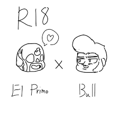 Download free coloring page now! å‡Œå¤œ Jane On Twitter Nsfw El Primo X Bull Please Don T Judge Me Https T Co Al1czzrva7