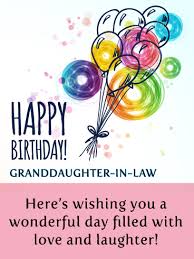 Happy Birthday Greetings For Granddaughter Doodle Balloons Happy Birthday Wishes Card For Granddaughter In Law Birthday Greeting Cards By Davia Happy Birthday Wishes Cards Happy Birthday Cards Birthday Wishes Cards