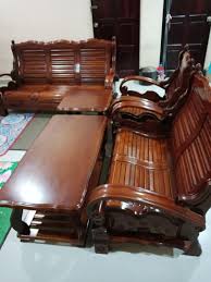 Maybe you would like to learn more about one of these? Set Kerusi Kayu Meja Home Furniture Furniture On Carousell