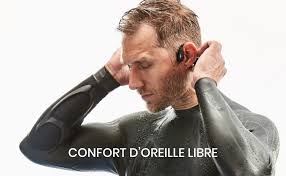 SHOKZ OpenSwim Bone Conduction Headphones, Swimming MP3 Player Waterproof  IP68, Sports Earphone Free Earbuds with 4GB Memory, 8H Battery Life (No  Bluetooth)-Black : Amazon.com.be: Electronics
