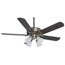 The stealth ceiling fan in either a standard energy star motor or the quietest dc motor yet, features casablanca's proven contemporary design and an led light kit. Casablanca 55059 54 In Panama Gallery Antique Pewter Ceiling Fan With Light And Remote Walmart Com Walmart Com