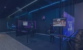 Vr Presentation Space Work Space Presentation Neon Signs