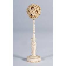 Alot of work goes into these detailed designs. Ivory Puzzle Ball With Stand Cowan S Auction House The Midwest S Most Trusted Auction House Antiques Fine Art Art Appraisals