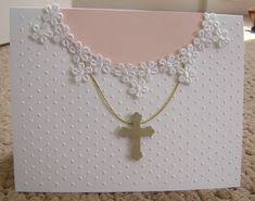 Angel in the holy grail. First Communion Cards Ideas