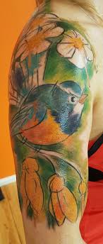 Happy yellow owl temporary tattoo (new) almasjewelryart 5 out of 5 stars (292) $ 8.80. New Zealand Nature Watercolor Tattoo By Steve Malley Tattoonow