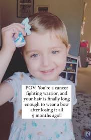 Sweet video of little girl beaming with pride at her new hair clip hides  devastating truth