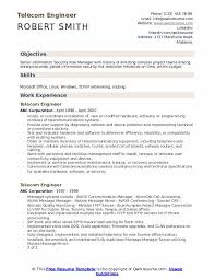 Telecom Engineer Resume Samples Qwikresume