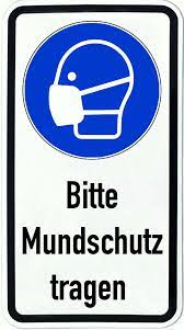 Ein entsprechender eilantrag ging am mittwochnachmittag ein, wie eine sprecherin des oberverwaltungsgerichts (ovg) in. Schild 33 X 60 Cm Bitte Mundschutz Tragen Aufkleber Weiss