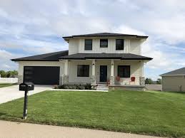 2 Story Prairie House Plan Faust Prairie Style Houses Prairie House Simple Floor Plans