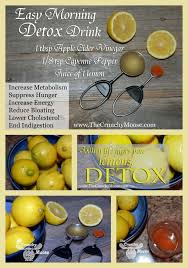 Morning Detox Lemon Detox Healthy Drinks