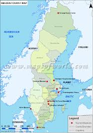 It has a population of over 9.3 million people. Sweden Travel Guide Map Information Facts Tourist Destinations