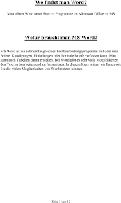 Da sie aber im internet. Ms Word Kurs Des Brg Viktring Pdf Free Download