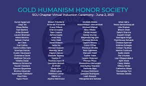 The gold humanism honor society is dedicated to keeping health care human. 90 Aspiring Physicians Inducted Into Gold Humanism Honor Society St George S University