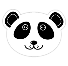 Cute Panda Face By Ekaterinap Cute Panda Cute Animals Animal Faces