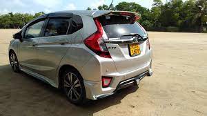 The new honda fit 2016 is finally here in sri lanka! Honda Fit Gp5 Mugen Body Kit Sri Lanka Review Youtube