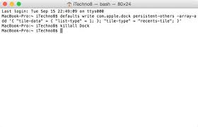Input the following command into terminal in order to add a new stack which, by default, will display recently used applications How To Add A Recent Items Stack To Your Dock In Os X