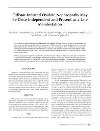 You can't keep looking at what is, thinking about what is, and expect your reality to change. Pdf Orlistat Induced Oxalate Nephropathy May Be Dose Independent And Present As A Late Manifestation