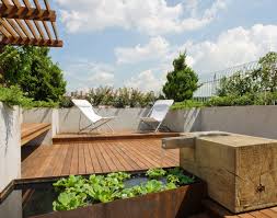 Roger Miller Gardens East Village Rooftop Garden Architecture Pulltab Designs Desain Taman Patio Halaman Belakang