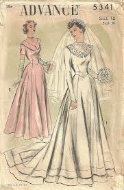 Size 12 which will fit a 34 bust, a. A Gallery Of Vintage 20th Century Wedding Gown Sewing Patterns Tom Lorenzo