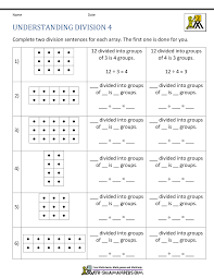 how to do division worksheets