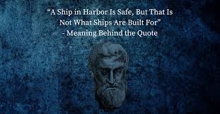 Image result for ship in the harbor is safe