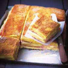 Croque Monsieur De Polenta Jambon Fromage D Eric Frechon Recettes Recette Recettes De Cuisine Recette Recette Croque Monsieur