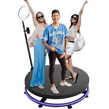 Custom Logo Revolve Selfie 360 Degree Spin Video Camera Photo Booth Machine LED Ring Light Automatic Rotating 100 Cm 360 Photo Booth - 360 Photobooth and Video Photobooth price | Made-in-China.com