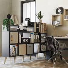Un Bureau Bien Range Meuble Rangement Rangement Cube Rangement