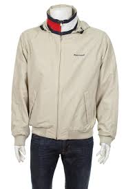 Tommy Hilfiger Windbreaker Waterproof Hooded Jacket Color Block Red Blue Beige Size S Tommy Hilfiger Windbreaker Waterproof Hooded Jacket Hooded Jacket
