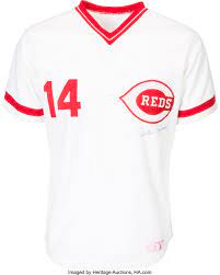 Then rose had his number officially retired rose's behavior and comments over the years haven't helped his standing within baseball or all parts of the baseball community. 1984 86 Pete Rose Game Worn Cincinnati Reds Jersey Baseball Lot 81950 Heritage Auctions