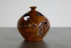 Bill Jackson Signed Hand-Turned Vessel in Mallee Root For Sale at 1stDibs