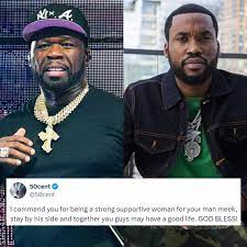 50 Cent goes off at Meek Mill