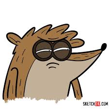 Maybe you would like to learn more about one of these? How To Draw Rigby S Face Regular Show Regular Show Rock Painting Patterns Drawings