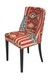 American Dining Chair In Andrew Martin Fabric Glory Red Chair Discount Wallpaper Discount Fabric