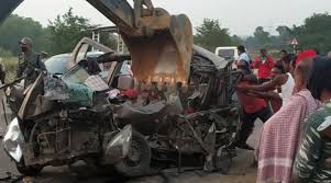 Something bad that happens that is not expected or intended and that often damages something or…. Fourteen Including Seven Children Killed In A Road Accident In Up Telegraph India
