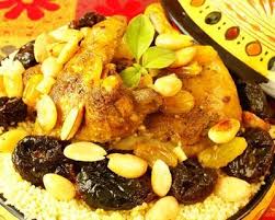 Tajine Au Poulet Pruneaux Et Amandes Recept