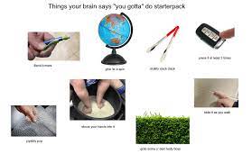Sixteen Scarily Accurate Starter Pack Memes For People Who Want To Feel Understood Starter Pack Starter Packs Meme Packing Meme